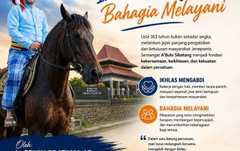 Jejak 163 Tahun Jeneponto: Ikhlas Mengabdi, Bahagia