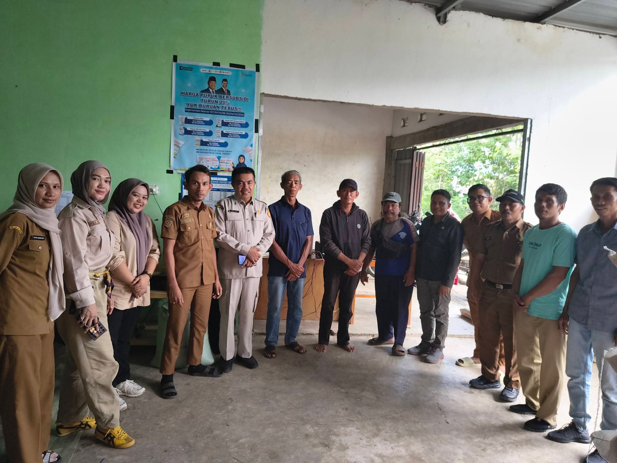 Distribusi Pupuk Diawasi Ketat, PSP Jeneponto Turun Langsung ke Kios Pengecer