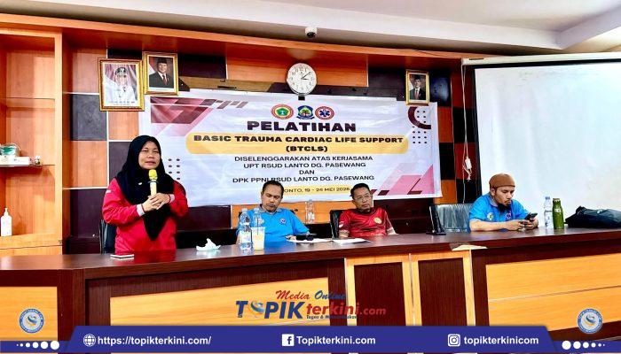 Perkuat Kompetensi Perawat, RSUD Lanto Dg. Pasewang Gelar Pelatihan BTCLS Bersama HIPGABI Sulsel