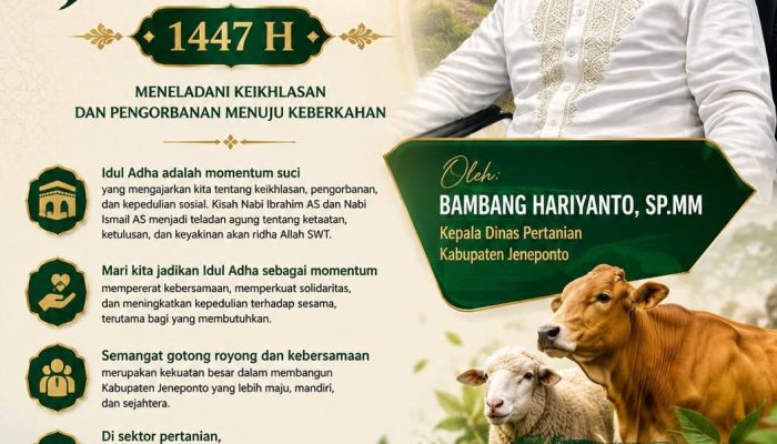 Meneladani Keikhlasan dan Pengorbanan di Hari Raya Idul Adha 1447 H