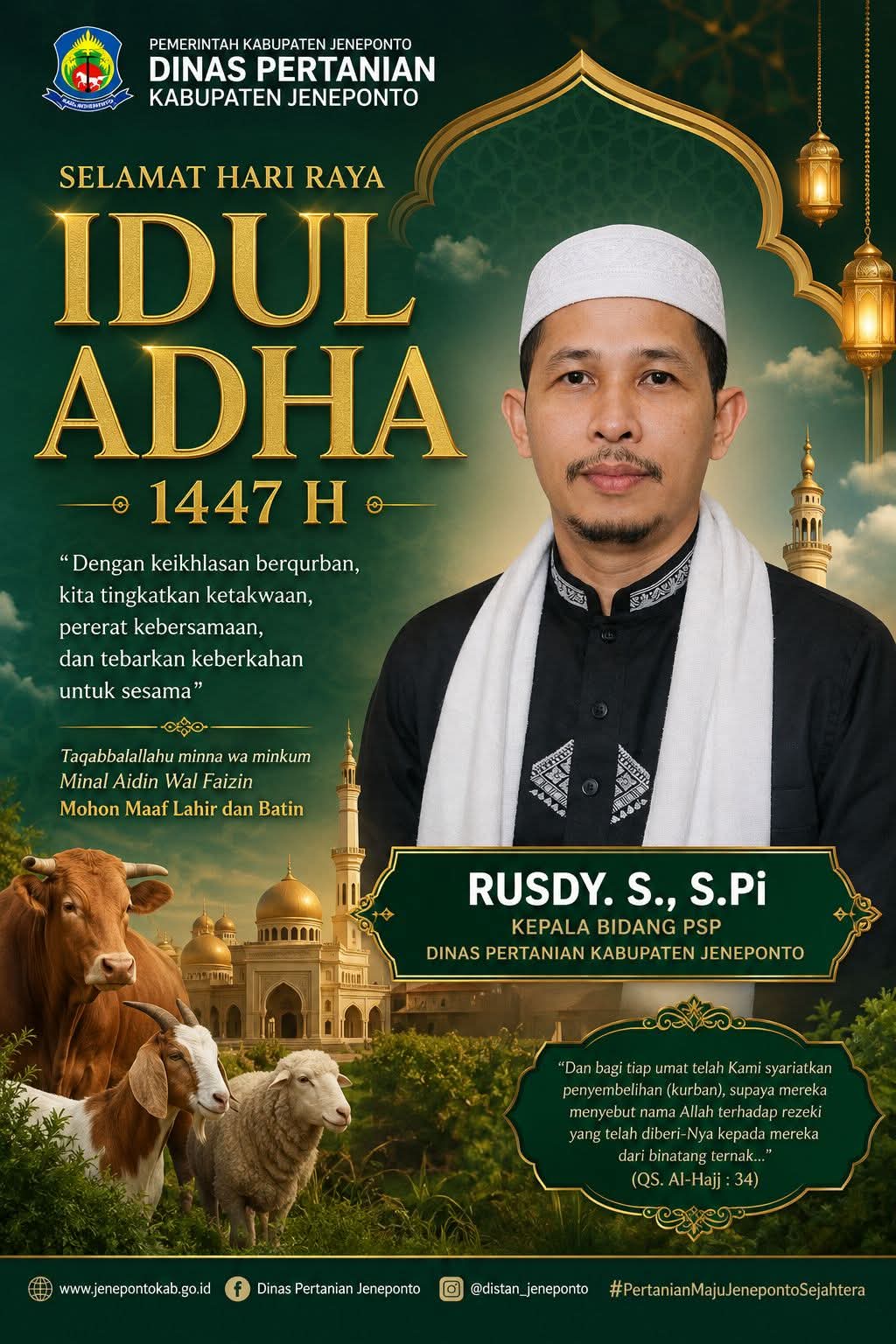 Idul Adha: Tentang Keikhlasan, Pengorbanan, dan Harapan untuk Sesama