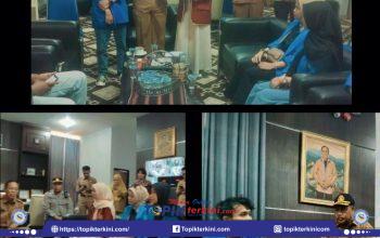 Massa Mahasiswa UGR Geruduk Kantor Bupati, Temui Sekda Lotim