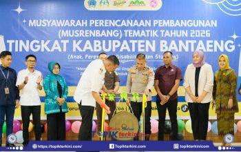 Bupati Bantaeng Buka Musrenbang Tematik 2026
