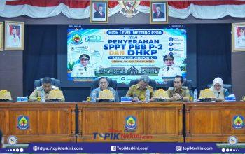 Bupati Jeneponto Serahkan SPPT PBB-P2 dan DHKP 2026