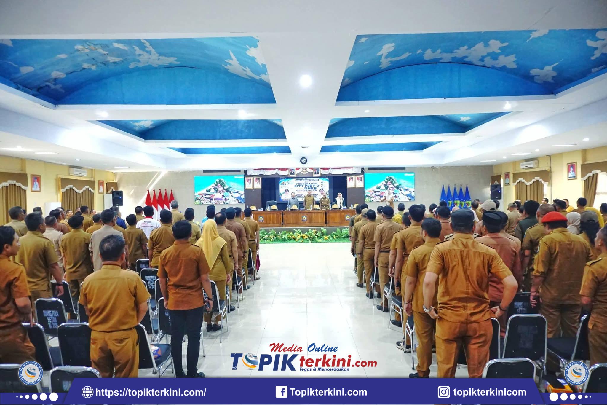 Bupati Jeneponto Serahkan SPPT PBB-P2 dan DHKP 2026