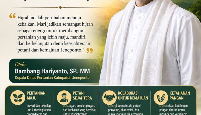 Tahun Baru Islam 1448 H: Momentum Hijrah Membangun Pertanian Maju dan Petani Sejahtera