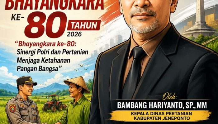 Bhayangkara ke-80: Sinergi Polri dan Pertanian Menjaga Ketahanan Pangan Bangsa