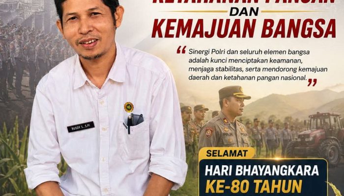 Polri Presisi Mengawal Ketahanan Pangan dan Kemajuan Bangsa