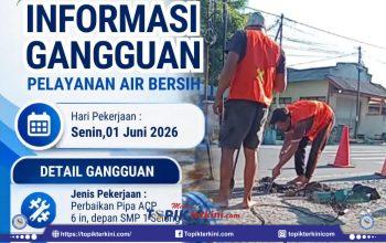 PDAM Lombok Timur Lakukan Perbaikan Pipa, Sejumlah Wilayah Alami Gangguan Distribusi Air