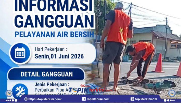 PDAM Lombok Timur Lakukan Perbaikan Pipa, Sejumlah Wilayah Alami Gangguan Distribusi Air