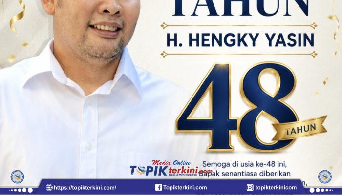 Di Usia ke-48, Hengky Yasin dan Waktu Yang Terus Berjalan