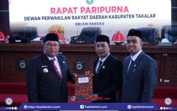 Bupati Takalar Serahkan Ranperda Pertanggungjawaban APBD 2025, Pendapatan Daerah Tembus Rp1,1 Triliun