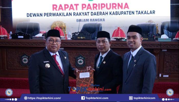 Bupati Takalar Serahkan Ranperda Pertanggungjawaban APBD 2025, Pendapatan Daerah Tembus Rp1,1 Triliun
