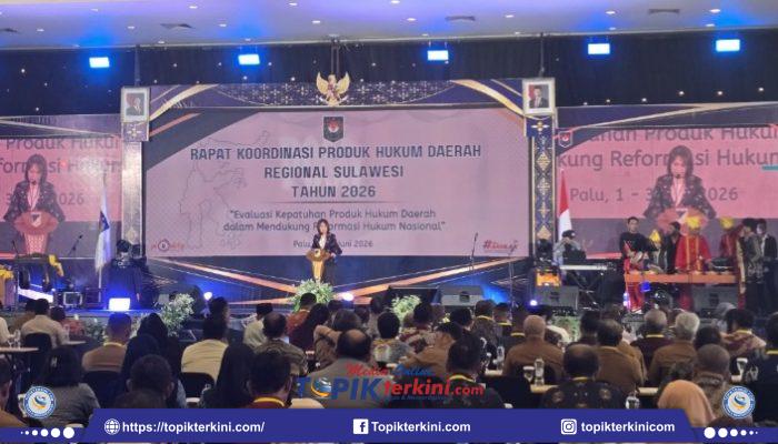 Dari Palu, Kemendagri Perkuat Harmonisasi Hukum Daerah