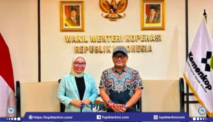 Temui Wamenkop RI, Bupati Buol Dorong Penguatan dan Permodalan Koperasi