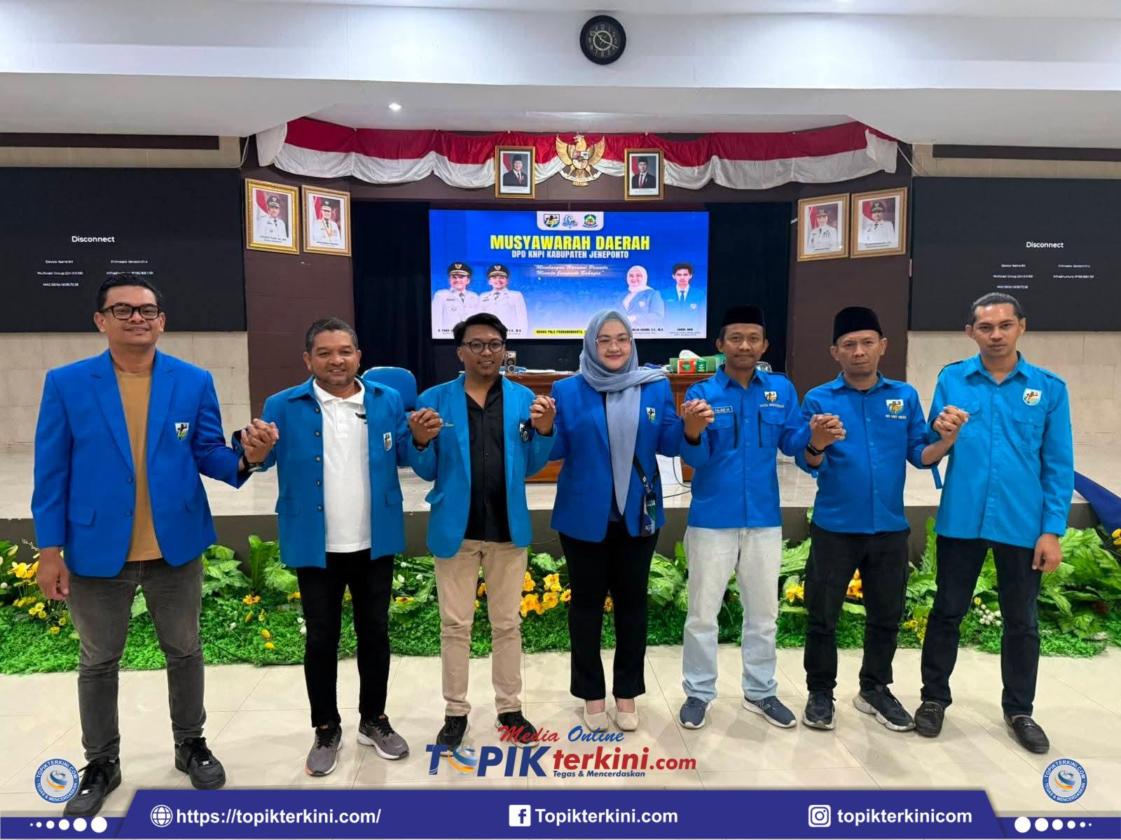 Abd. Fajar M Terpilih Secara Aklamasi sebagai Ketua DPD II KNPI Kabupaten Jeneponto Periode 2026–2029