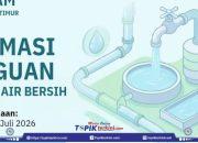 PDAM Lombok Timur Perbaiki Pipa Bocor di Sakra, Pelanggan Diminta Menampung Air