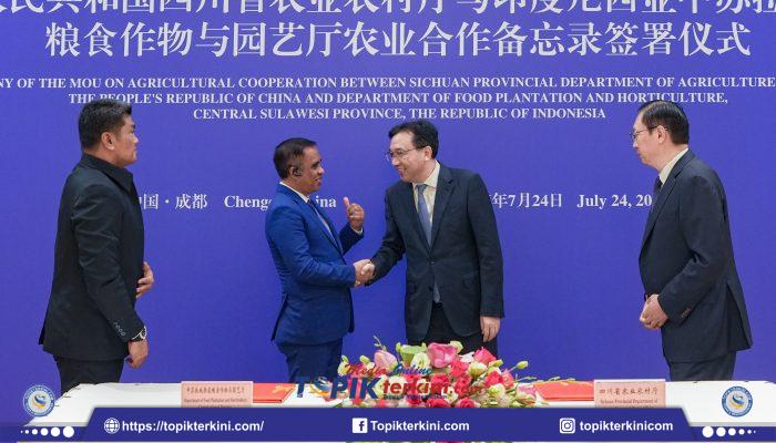 Gubernur Anwar Hafid Bangun Kemitraan Strategis dengan Sichuan untuk Masa Depan Ekonomi Sulteng