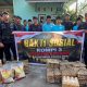 Sambut Kemerdekaan dengan Kepedulian, Kompi 3 Batalyon B Pelopor Satbrimob Polda NTB Salurkan Sembako ke LKS Pulih Jiwa