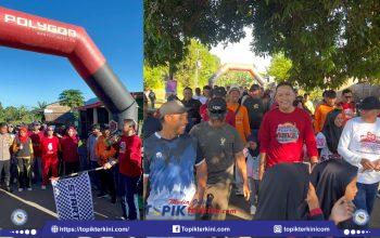 Wabup Hengky Yasin Lepas Ratusan Peserta Jalan Santai HUT ke-7 Seputar Takalar