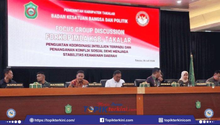 FGD Forkopimda Takalar, Bupati Daeng Manye: Stabilitas Keamanan Fondasi Utama Pembangunan