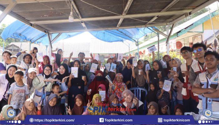 Mahasiswa Fakultas Kedokteran Hewan Unhas Kenalkan Aplikasi GiziTa untuk Perkuat Pencegahan Stunting di Desa Popo