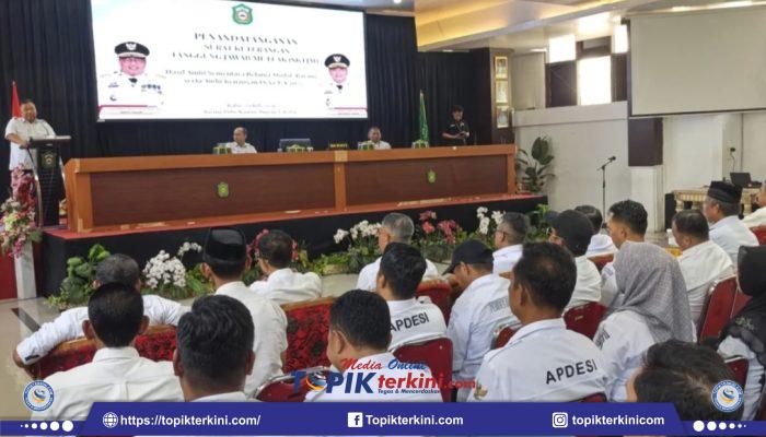 Bupati Takalar Tegaskan SKTJM Jadi Komitmen Perkuat Tata Kelola Keuangan Desa