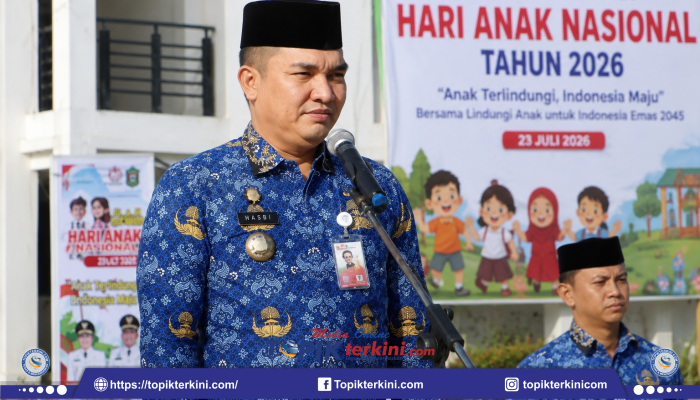 Pimpin Upacara Hari Anak Nasional ke-42, Sekda Takalar: Lindungi Hak Anak adalah Tanggung Jawab Bersama