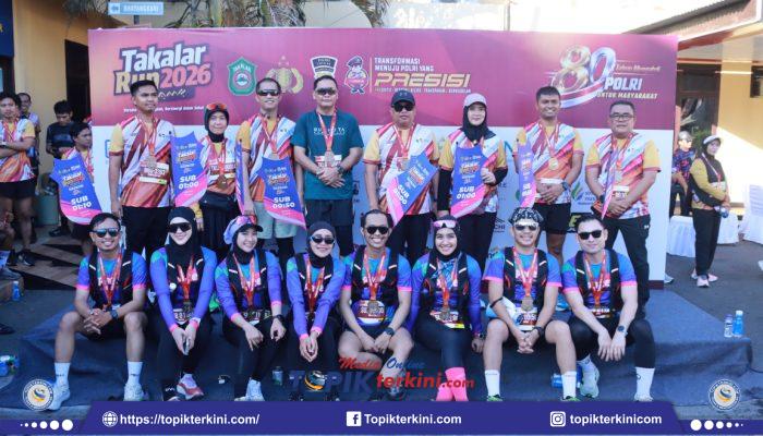 Takalar Run 2026 Meriahkan HUT Bhayangkara ke-80, Bupati Daeng Manye Ajak Masyarakat Budayakan Hidup Sehat
