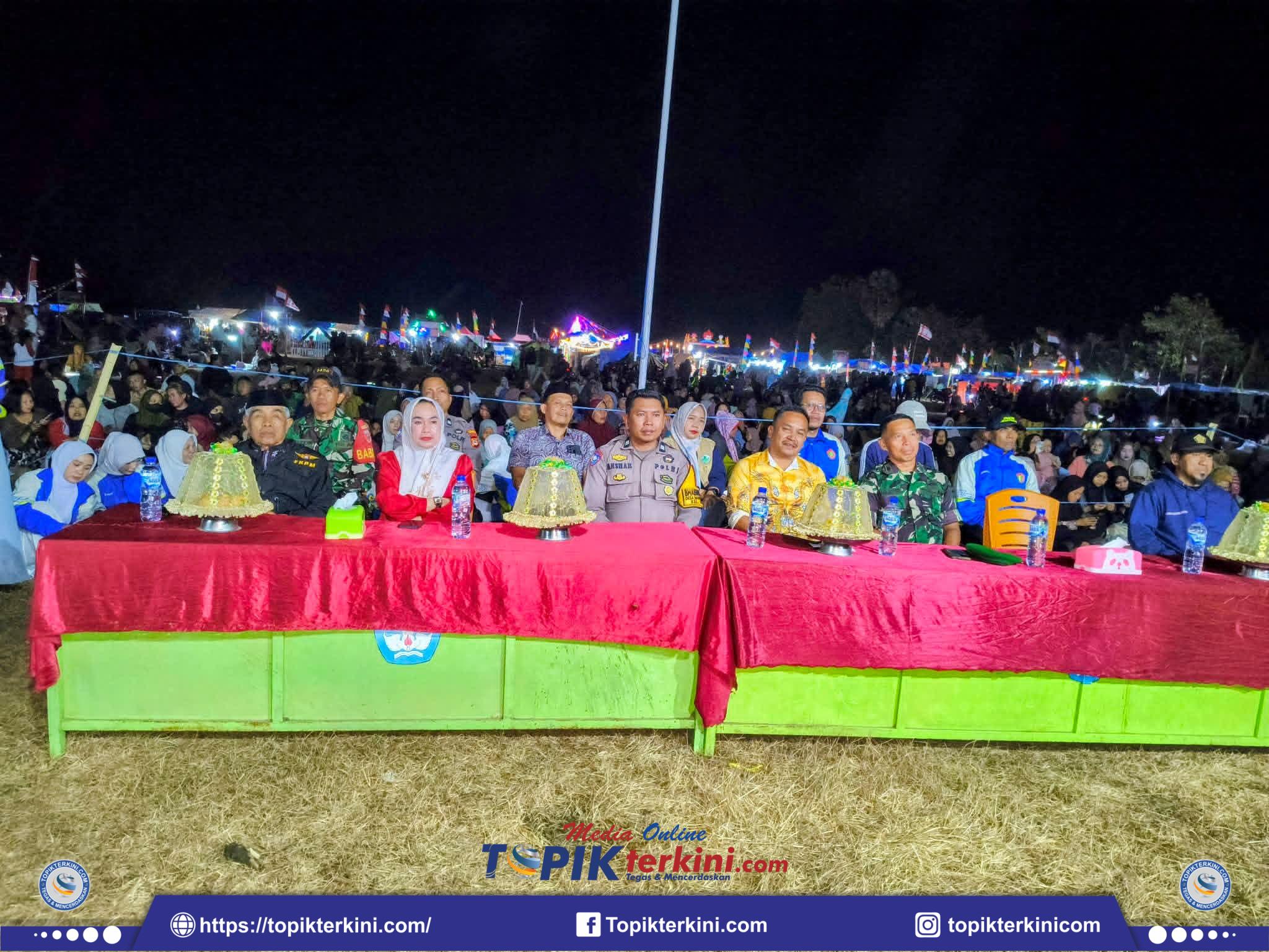 Camat Bangkala Barat Resmi Buka Perkemahan dan Pentas Seni Semarak HUT RI Ke-81
