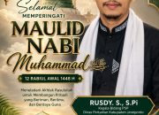 Spirit Maulid Nabi dalam Membangun Pertanian dan Kesejahteraan Petani