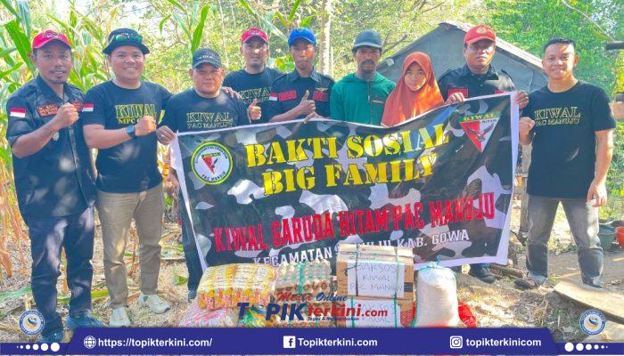 Kiwal Garuda Hitam PAC Manuju Salurkan Bantuan kepada Korban Kebakaran di Pattallikang