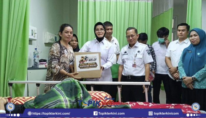 Peduli Korban Kekerasan, Dirres PPA-PPO Polda Sulsel Jenguk Siswa SMKN 5 Takalar