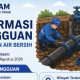 Gangguan Pelayanan Air Bersih, PDAM Lotim Perbaiki Pipa HDPE 12 Inch