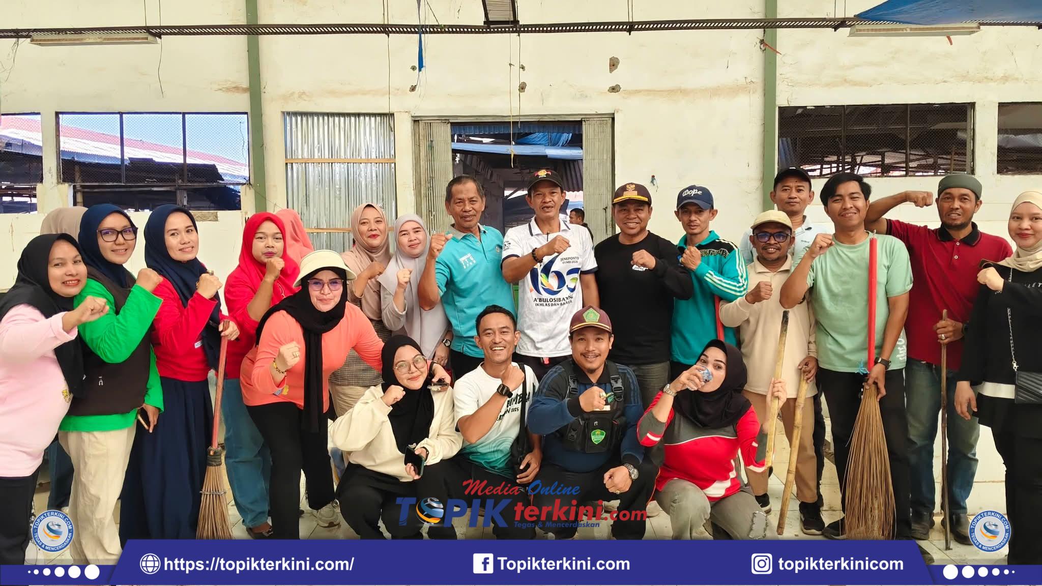 Kerjasama Lintas Sektoral Pemerintah Kecamatan Kelara Gelar Jumat Bersih