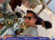 Oknum Anggota DPRD Lombok Timur Tidak Berhijab Diduga Dudum Santai di Pantai Sama Pasangan, Botol Minuman Beralkohol Tampak di Meja
