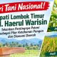Hari Tani Nasional, Bupati Lombok Timur H. Haerul Warisin Dorong Penguatan Sektor Pertanian