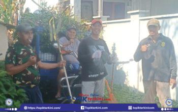 Perkuat Kebersihan Lingkungan, Tiga Pilar RT 28, 29 dan 31 Jl.Dahlia Gg. Budaya Telawang Gelar Gotong Royong Bersama