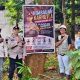 Polsek Lasolo Perkuat Pencegahan Karhutla, Sebarkan Maklumat Kapolda dan Pasang Banner Peringatan
