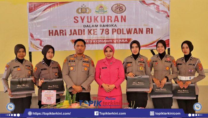 Pisah Sambut Kapolsek hingga Syukuran Doktor Kapolres, Polres Konawe Utara Gelar Tiga Agenda Sekaligus