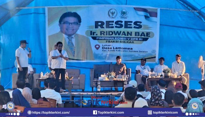 Ratusan Warga Lamomea Konsel Curhat ke Ridwan Bae, Infrastruktur dan Air Bersih Jadi Sorotan