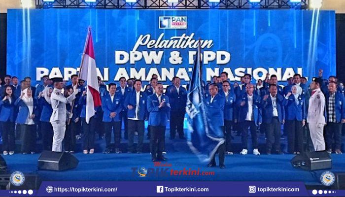 Ketum DPP PAN Zulkifli Hasan Kukuhkan Komando Baru PAN Sultra, Pengurus DPW dan DPD Periode 2024–2029 Resmi Dilantik