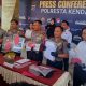 Polresta Kendari Ungkap 10 Kasus Kriminal, Kapolresta Tegaskan Komitmen Berantas Kejahatan