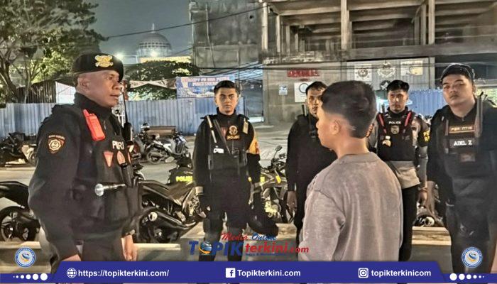 Cegah Kejahatan Jalanan, Ditsamapta Polda Sultra Gelar Patroli Cipta Kondisi Semalaman di Kendari